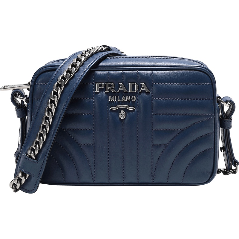 PRADA 普拉达 女士牛皮相机包单肩斜挎包 1BH084 2D91