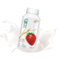 伊利低温畅轻风味发酵乳草莓燕麦250g
