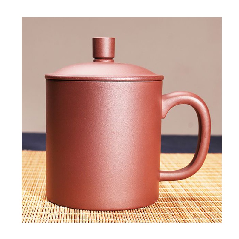 名匠宜兴原矿紫泥紫砂杯大容量纯手工茶杯