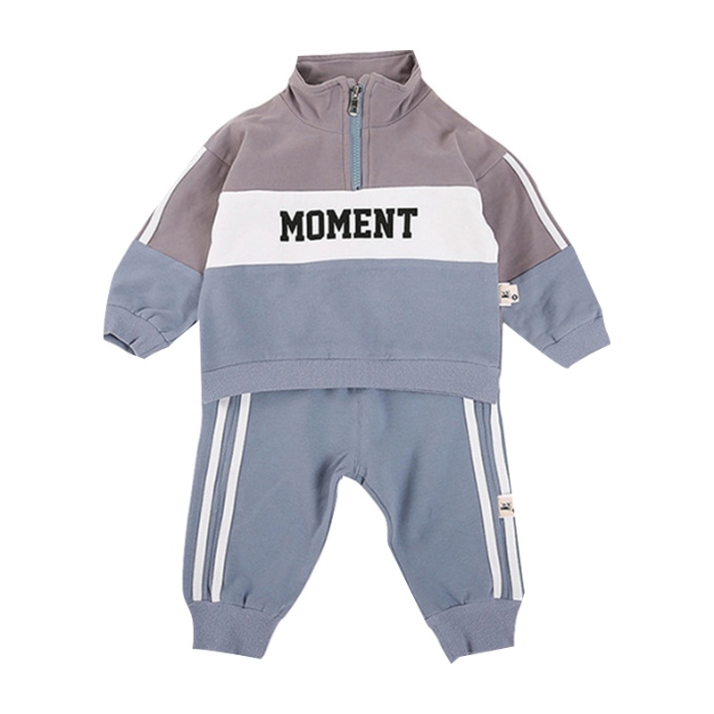 男童套装2020春秋装新品儿童运动装洋气宝宝韩版时尚卫衣两件套