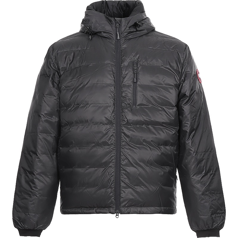 CANADA GOOSE 加拿大鹅 男士尼龙LODGE连帽衫羽绒服 5055M