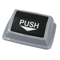 冰禹 BY-625 垃圾桶 塑料 长方形弹盖 厨房 酒店 环保户外 翻盖 60L盖子