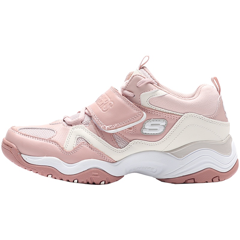 SKECHERS斯凯奇女鞋D‘lites熊猫鞋运动休闲鞋 99999111 黑色 35码