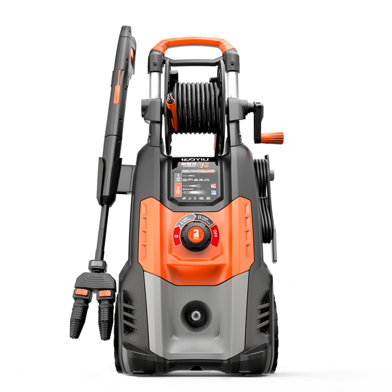 亿力洗车机超高压家用水枪水泵全自动大功率清洗机双擎双枪头