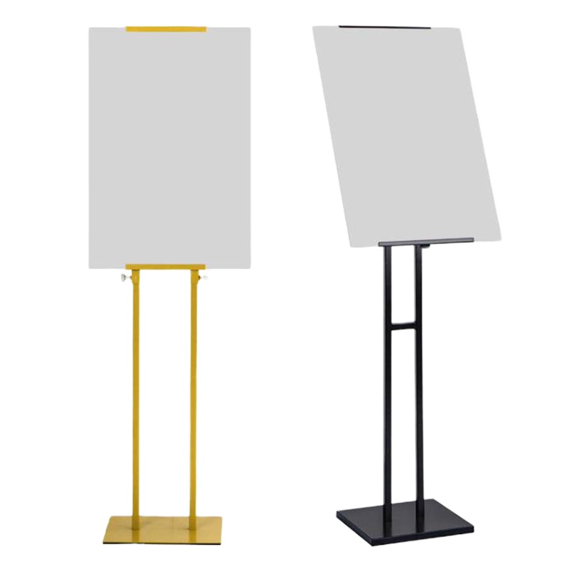 海报展架立式指示牌高度可调节