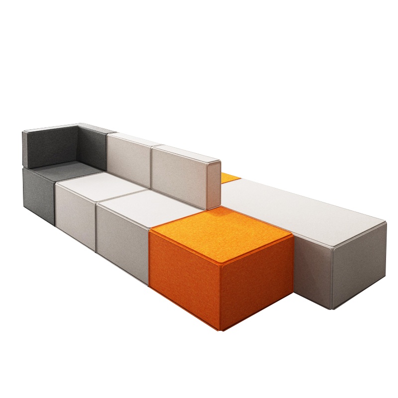 宏享创意展厅休闲区办公沙发简约现代个性洽谈接待室会客休息沙发组合