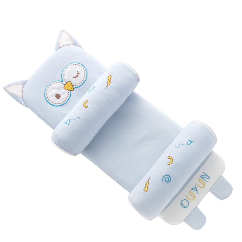 婴儿枕头0-1岁新生偏头扁头纠正定型枕宝宝枕头0-6个月四季通用