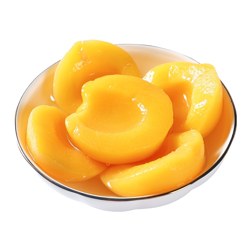 半日闲 砀山黄桃罐头方便零食糖水 新鲜水果罐头425g*1罐