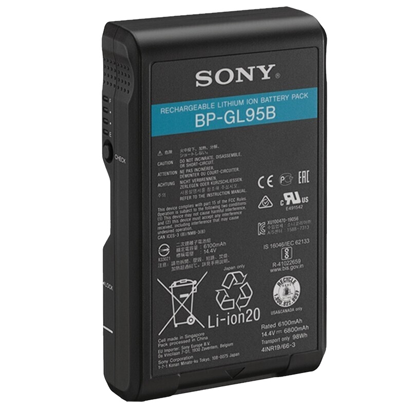 索尼(SONY) BP-GL95B电池 支持数码摄像机