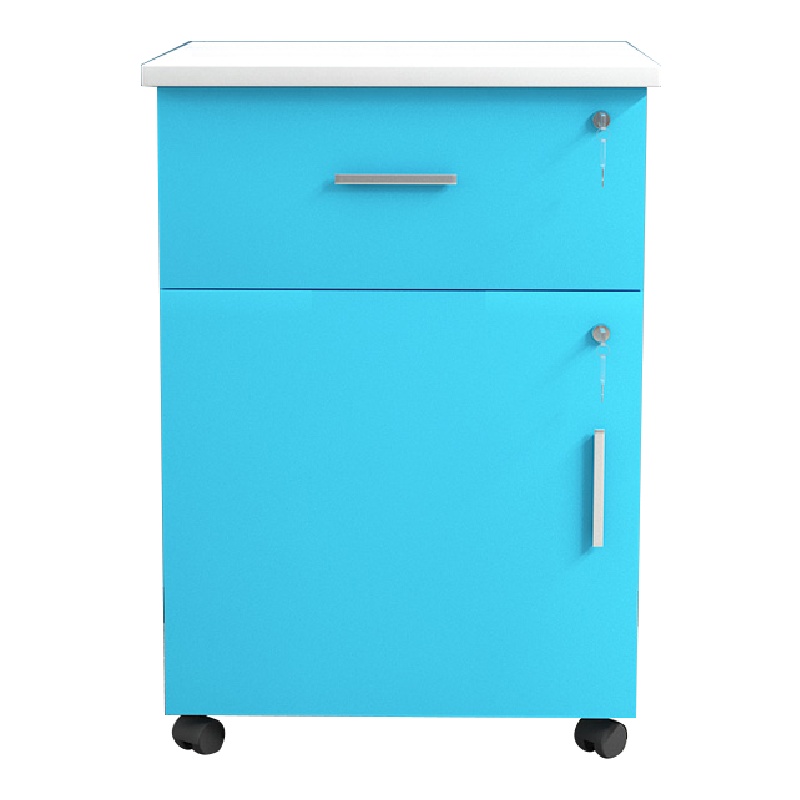 创世人 办公家具活动柜 办公职员文件柜资料柜储物抽屉小矮柜子桌下柜