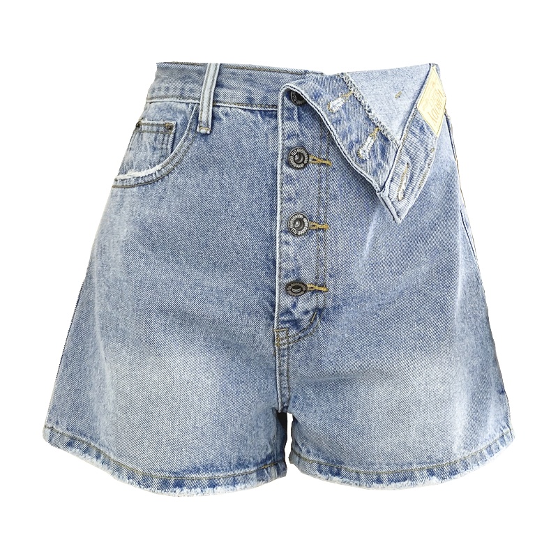 艾哲西 腰部特色牛仔短裤 EZ350263201