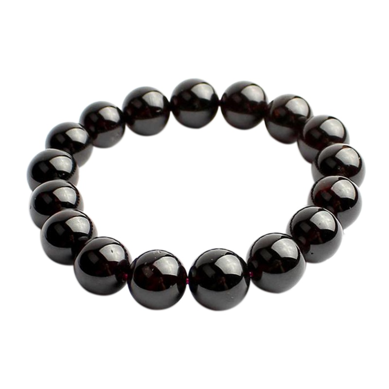 一生一石惊鸿艳影天然水晶手链手串简约个性石榴石手链女送女友