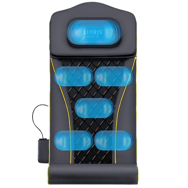 凯伦诗(CLORIS)气囊按摩垫按摩床垫家用按摩靠垫气囊夹捏压腰背颈椎拉伸按摩仪器Q668