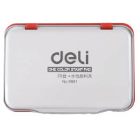 得力红色印台9891(5个)