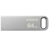 铠侠(Kioxia)64GB USB3.2 U盘 U366 银色 金属外壳(原东芝优盘)高速读写 礼品优盘 金属高速优盘