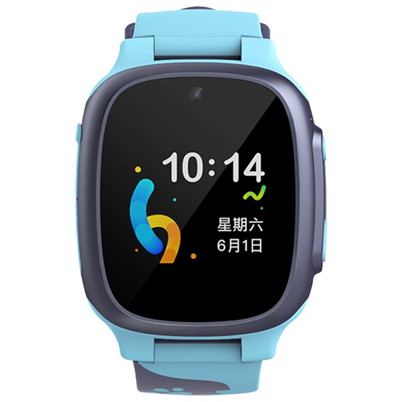 [以换代修]小豹AI电话手表智能儿童手表4G中小学生防水定位手表视频通话多功能WiFi男女孩 移动联通电话语音手表 蓝色