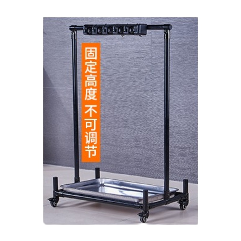 可移动落地式拖把架 黑色5挂6勾 HL560