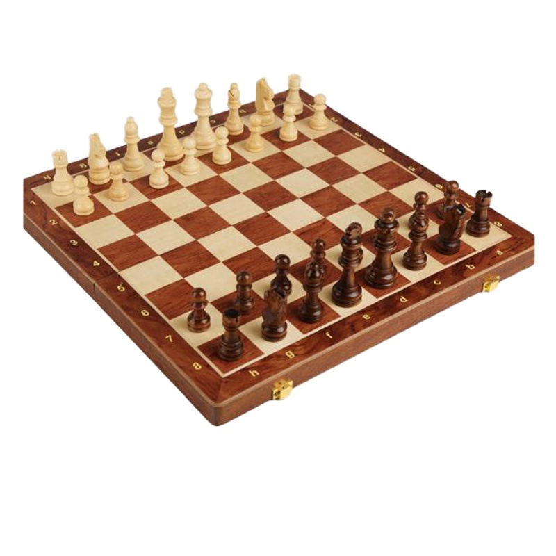 将运 国际象棋实木磁性中号 31*31CM