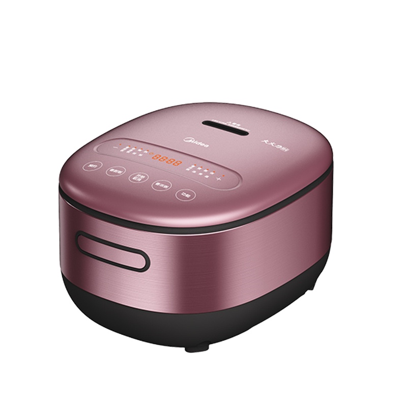 美的(Midea)电饭煲家用5L智能多功能电饭锅IH立体加热上盖可拆洗精铁釜内胆微压蒸汽阀金属机身 CFB5090H
