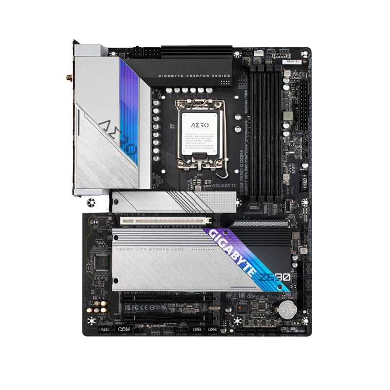 技嘉 雪鹰 Z690 AERO G DDR4 主板 支持CPU 12900K/12700K/DDR4内存(Intel Z690/LGA 1700)