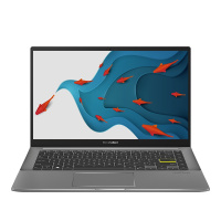 华硕(ASUS) 灵锐14 M4600 7nm新锐龙八核处理器 14英寸轻薄本笔记本电脑(R7-4700U 16G 512G 薄至14.9mm 全金属)灰黑