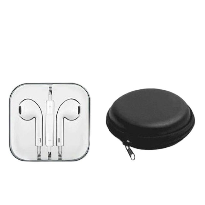 升级版可调音量带麦1个耳机+收纳包 vivo x9耳机x20/X21/x7/plus/y66入耳式线控耳塞耳麦