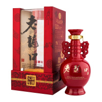 老龙口白酒红宝石45度500ml单瓶装浓香型酒礼盒送礼中华老字号酒