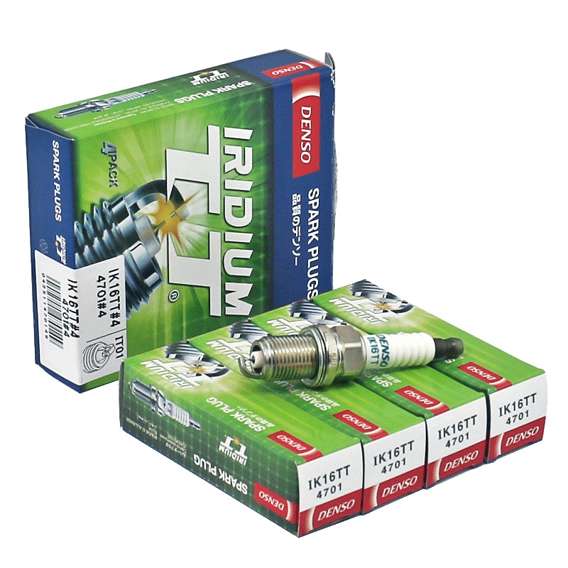 电装(DENSO)TT双铱金火花塞IK16TT火花塞适用于大众/铃木/别克/雪佛兰/荣威/现代(单支装)