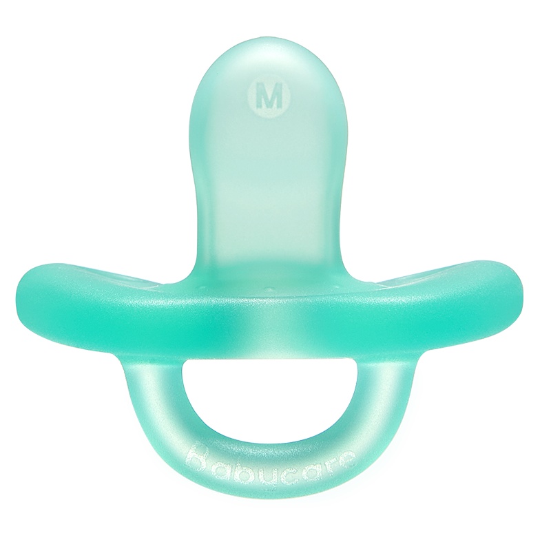 babycare宝宝安抚奶嘴防龅牙新生儿自然实感婴儿奶嘴仿真母乳硅胶 科里斯绿-L号BC2103005