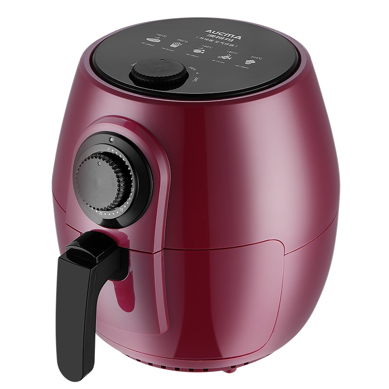 澳柯玛(AUCMA)空气炸锅AKZ-26M10红黑款 无油煎炸 健康烹饪 多功能大容量电炸锅电饭锅