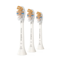 飞利浦(Philips)电动牙刷头 3支装尊享多效合一 适配HX9996等 白色HX9093/67