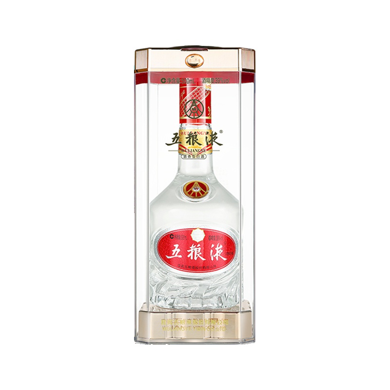 五粮液 39度 500ml 单瓶装 浓香型白酒