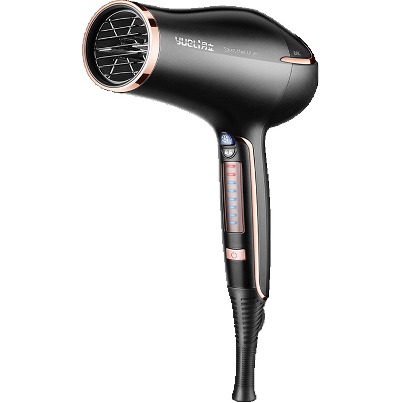 月立(YUELI)吹风机HD-060 2200W大功率家用 滑屏触摸操控 负离子电吹风4档