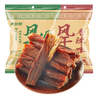 欧贝拉风干肉原味50g袋装风干手撕肉干即食猪肉类休闲小零食品小吃小酌下酒配菜追剧零食品