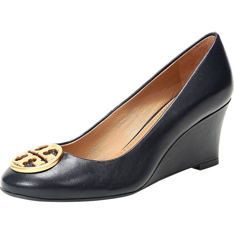 TORY BURCH 托里·伯奇 TB女鞋 皮革高跟鞋 45899