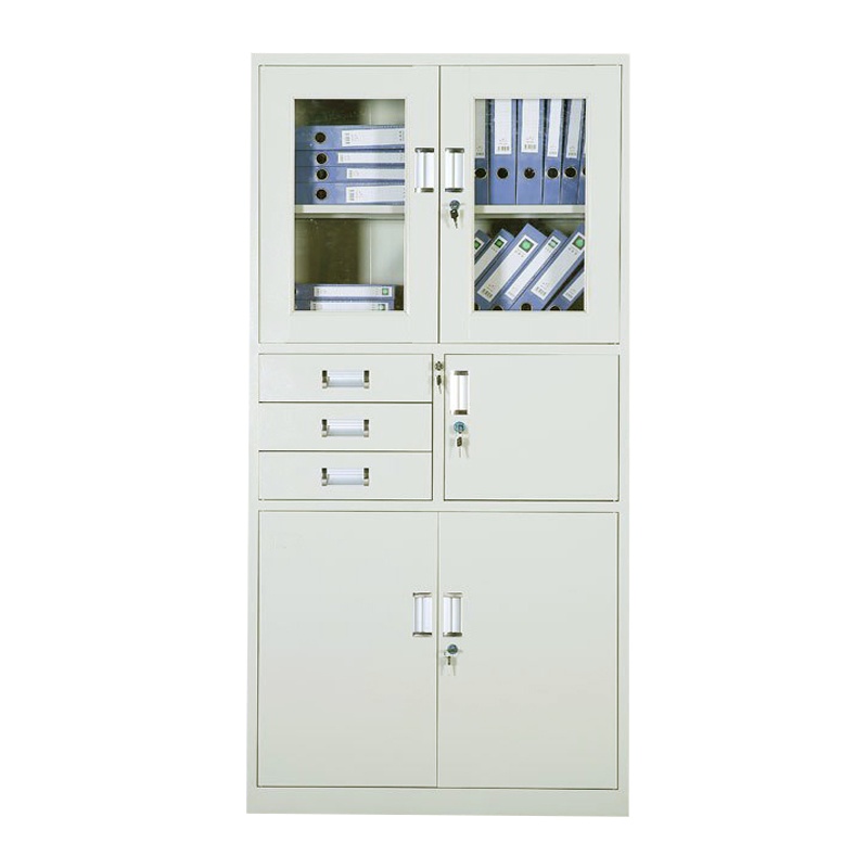 鑫虎威 加厚文件柜 资料柜 钢制办公柜 偏三保文件柜