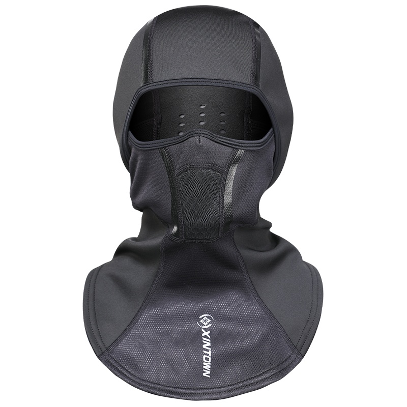 户外骑车冬季防风防寒骑行面罩运动护脸秋冬自行车摩托机车保暖头套男