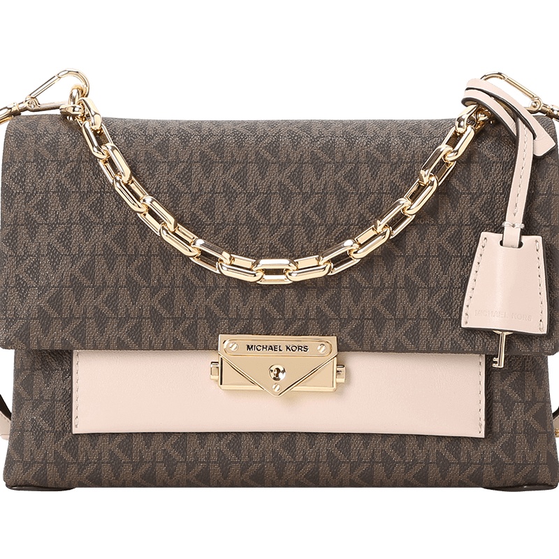 MICHAEL KORS 迈克高仕 女包 斜挎包 30T9G0EL2B BRN/SFTPINK
