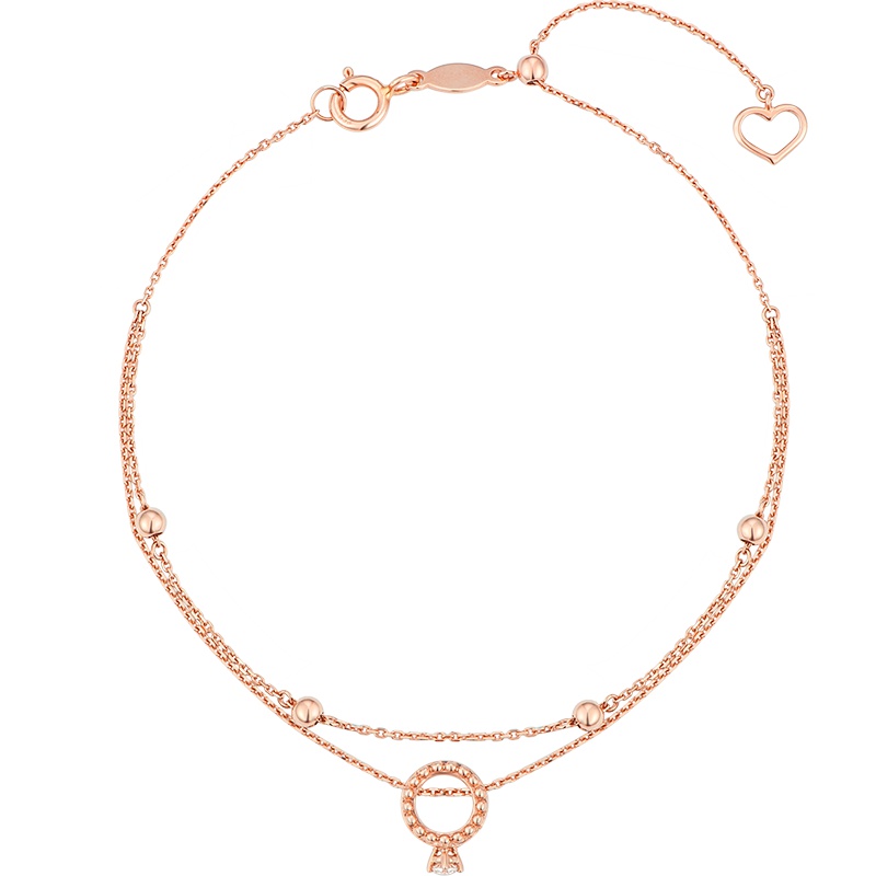 SOINLOVE经典款BB戒18K金钻石手链VU1053