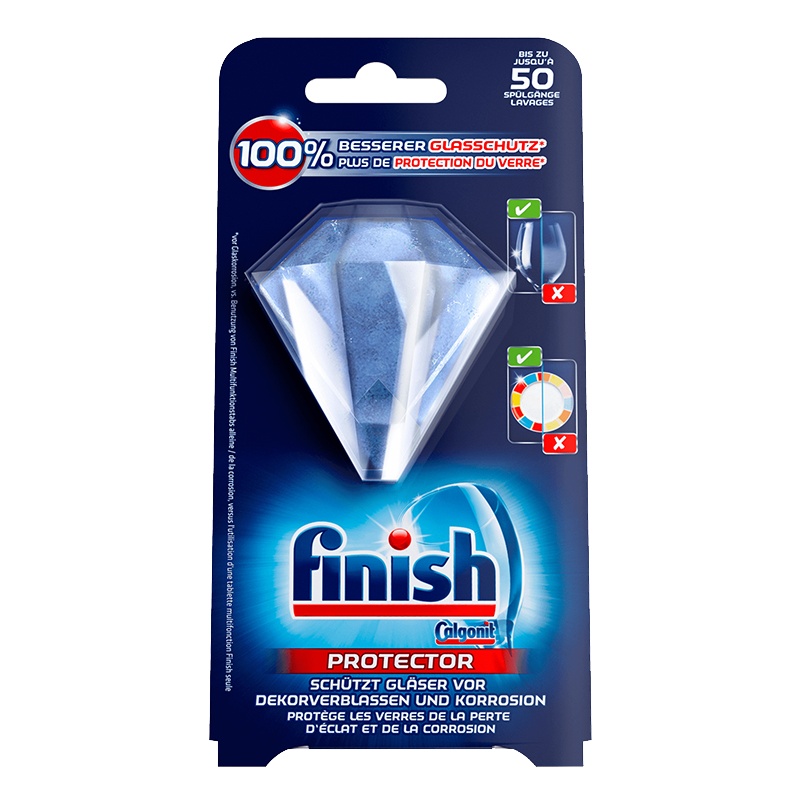 finish 洗碗机用餐具漂洗浓缩光亮剂洗洁精 有效针对玻璃器皿 1st