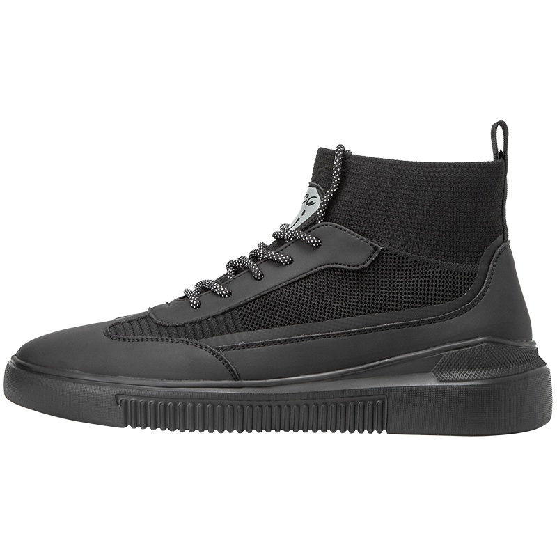 热风男士系带休闲鞋