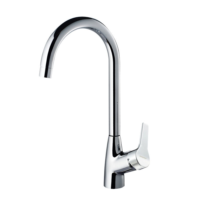 JOMOO九牧家用厨房水槽单把冷热厨房龙头可旋转龙头洗菜盆水龙头陶瓷阀芯3325-140