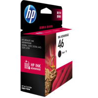 惠普(HP)(LH) CZ637AA 46黑色墨盒 (适用HP DeskJet 2020hc/2520hc/2529/