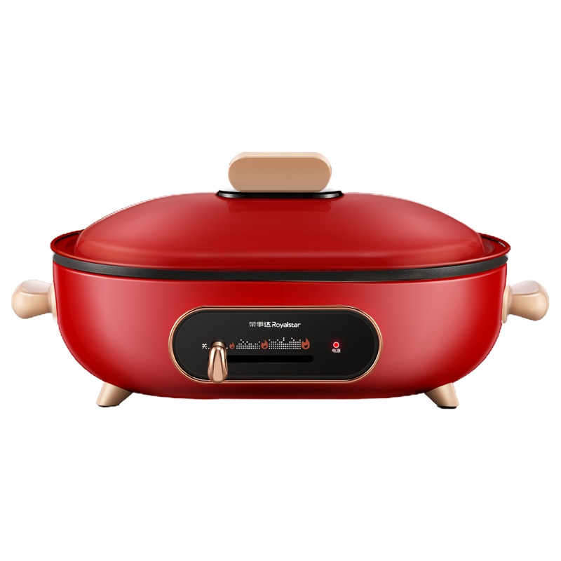 荣事达(Royalstar)RHG3501电火锅多功能料理烧烤锅 家用电炒锅 电火锅电蒸电煮锅 电热锅