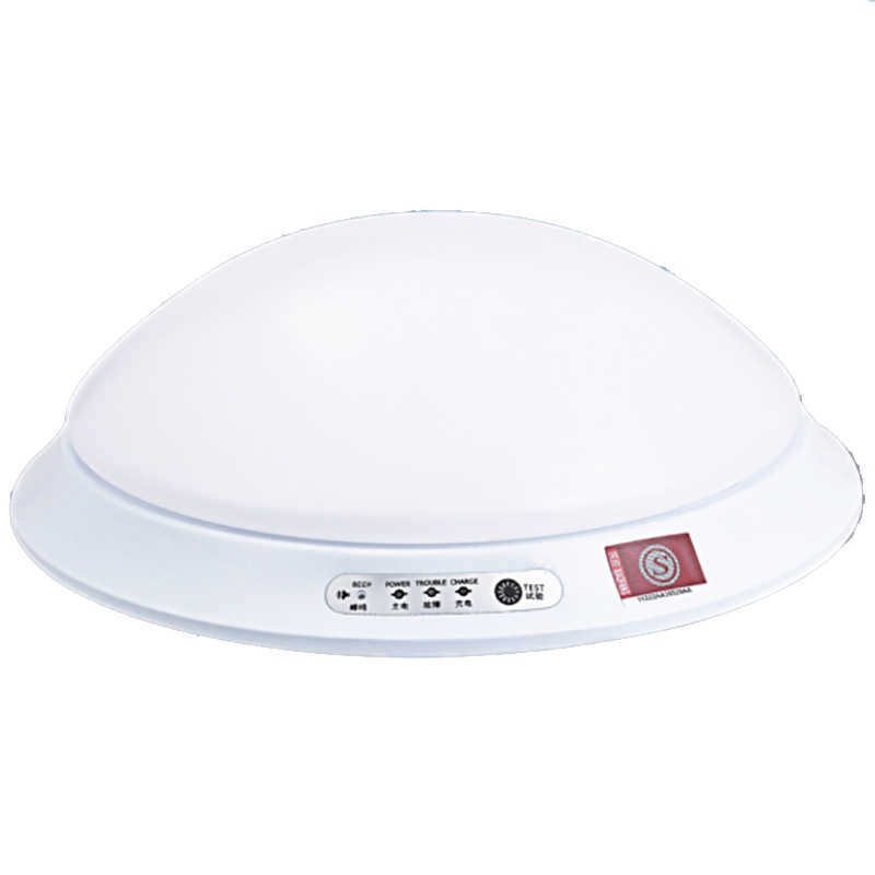 消防应急吸顶灯罩消防电力配件 楼道走廊led应急照明工具电力配件 不带人体感应(不含灯泡)