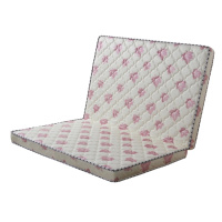 木质便携式简易实木折叠床 1.2*2m(含床垫1.17*1.9m)