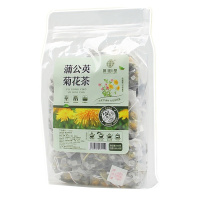 谯韵堂蒲公英菊花茶50包量贩装三角包茶金银花菊花蒲公英茶胎菊花茶组合花茶花草茶