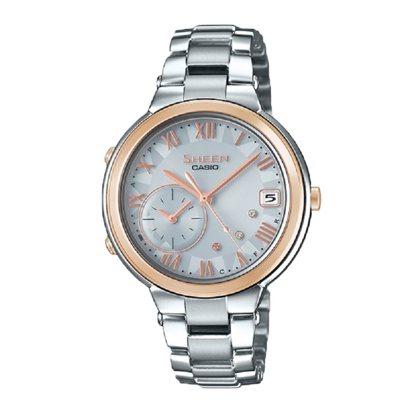 SHB-200ASG-7A卡西欧CASIO-SHEEN系列女士石英表