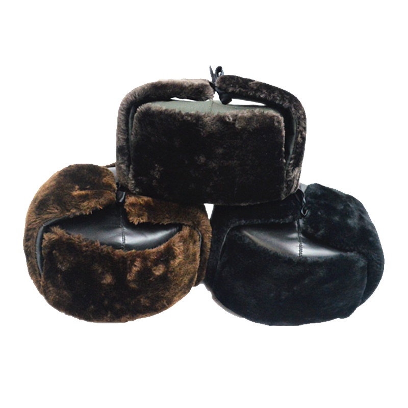 秋冬户外加厚保暖冬季东北经典雷锋帽