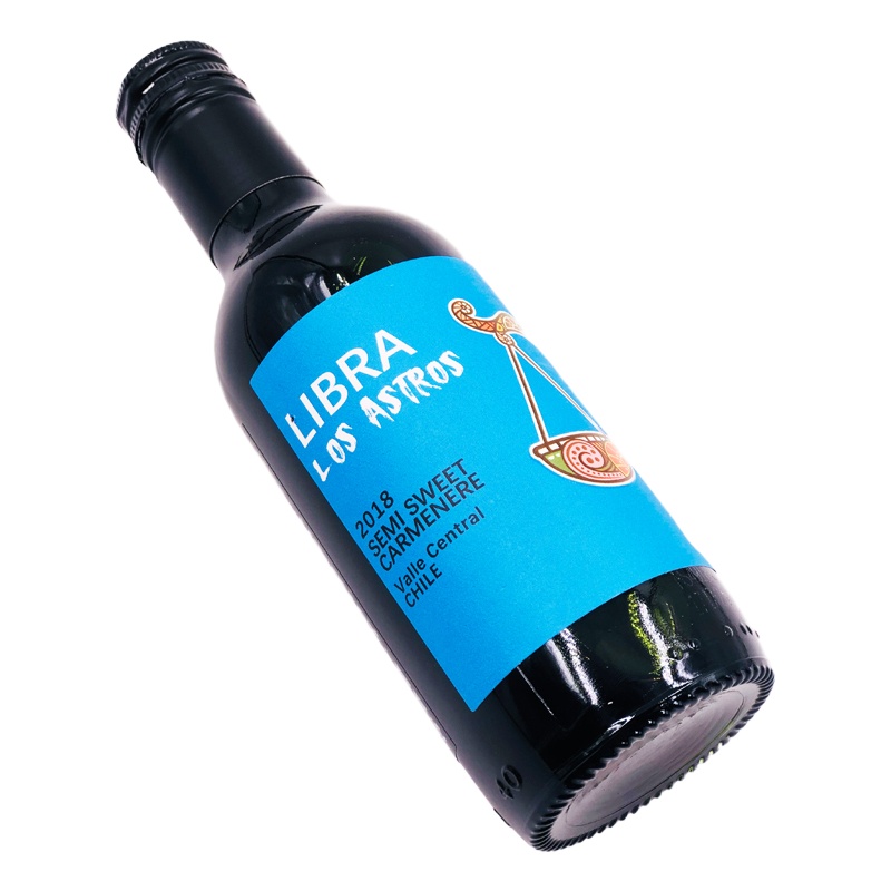 Los Astors璀璨庄天秤座佳美娜半甜干红葡萄酒2018 187.5ml